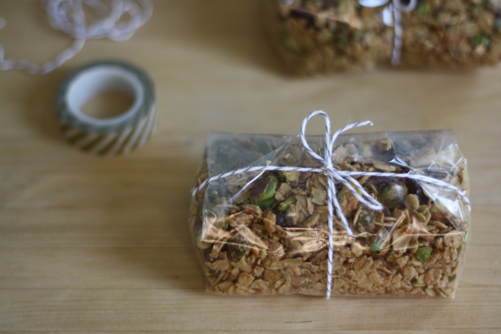 wrapped and ready, olive oil granola by butter me up, Brooklyn!