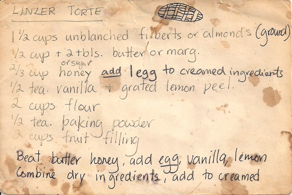 Linzer Torte Recipe from butter me up, Brooklyn!