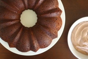 Chocolate Malted Bundt Cake